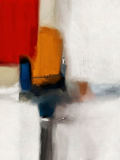 Lebendige Farbstruktur von Roberto Moro