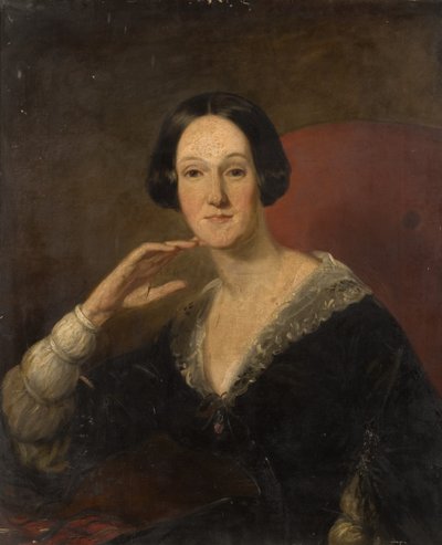 Porträt der Frau von John Hall Kent von Robinson Elliott