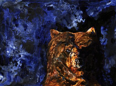Mächtiger Grizzlyblick von RodMacIver
