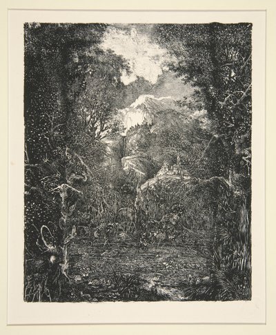Die Stadt hinter dem Sumpf von Rodolphe Bresdin