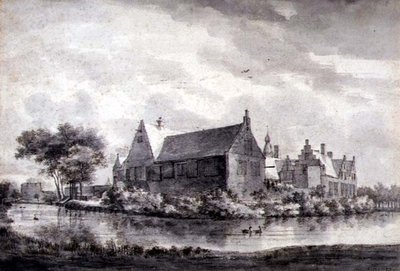 Das Schloss von Marquette, Holland, ca. 1646-47 von Roelandt Roghman