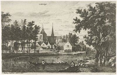 Ansicht von Wateringen von Roelant Roghman