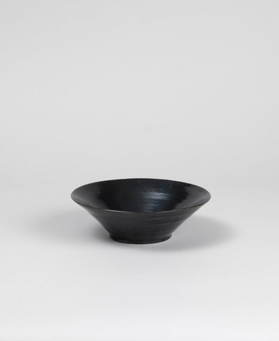 Schwarz glasierte Schale von Roger Eliot Fry