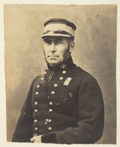 Admiral Lord Lyons, aufgenommen auf der Krim von Roger Fenton