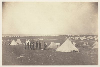 Quartier von General Bosquet mit Blick auf die Mackenzie-Farm von Roger Fenton