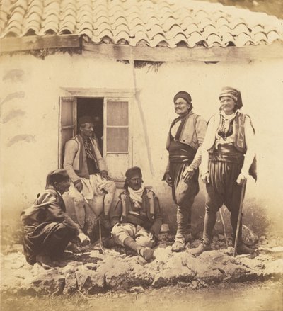 Gruppe von Montenegrinern von Roger Fenton