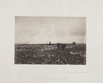 Offiziere auf der Ausschau am Cathcarts Hill, 1855 von Roger Fenton