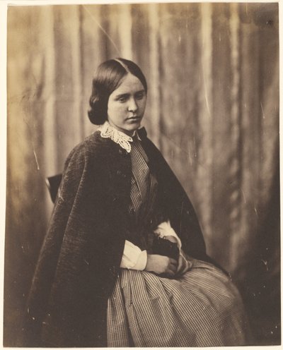 Porträt eines Mädchens von Roger Fenton