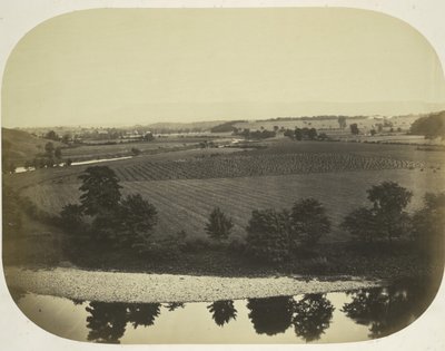 Tal des Ribble und Pendle Hill, 1859 von Roger Fenton