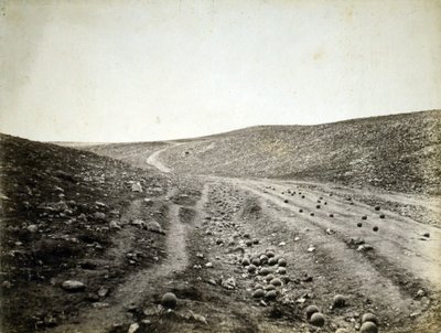 Tal des Todesschattens, Krim von Roger Fenton