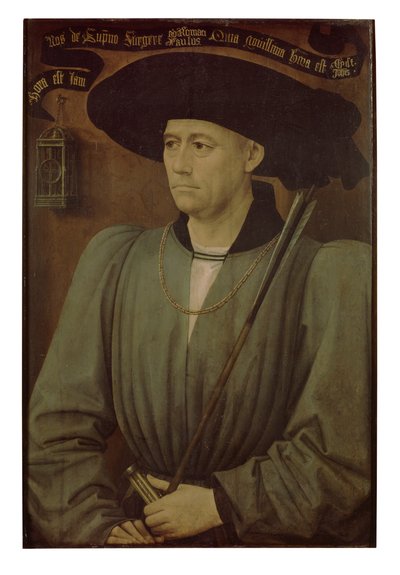 Porträt eines Turnierrichters von Rogier van der Weyden