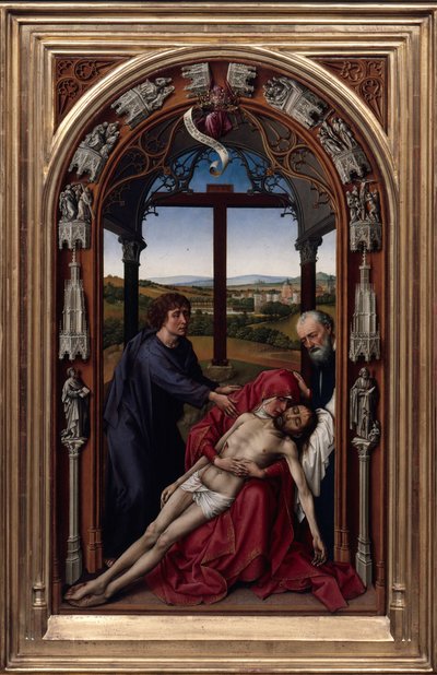 Der Altar Unserer Lieben Frau Miraflores, um 1440 von Rogier van der Weyden