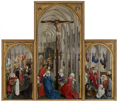 Die sieben Sakramente von Rogier van der Weyden