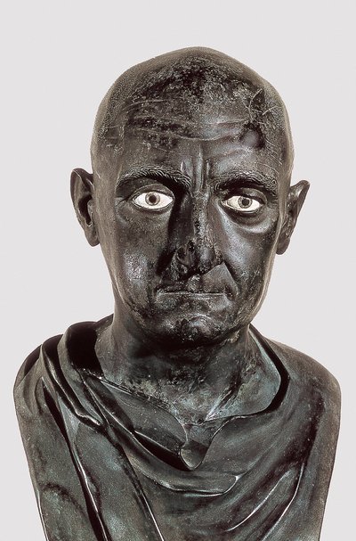 Büste von Publius Cornelius Scipio Africanus von Roman