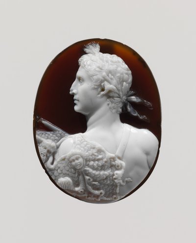 Kameo-Porträt des Kaisers Augustus, ca. 41-54 n. Chr. von Roman