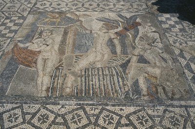 Diana und Actaeon, vom Boden des 