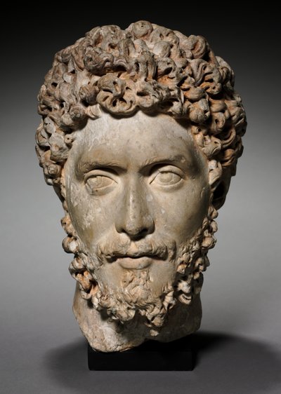 Kopf eines Adligen oder Beamten, 175-200 von Roman Imperial Period
