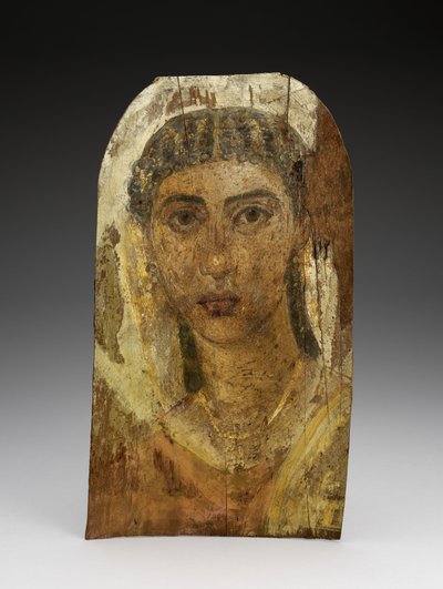 Mumienporträt einer jungen Frau, 1-100 n. Chr. von Roman Period Egyptian