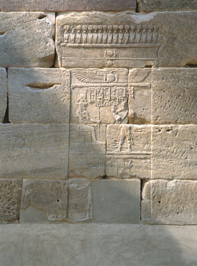 Relief aus dem Tempel von Dendur, ca. 10 v. Chr. von Roman Period Egyptian