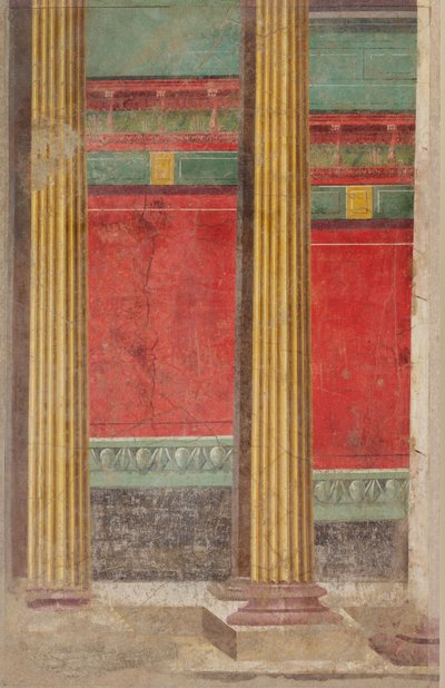 Wandmalerei aus einer Villa in Boscoreale, ca. 50-40 v. Chr. von Roman Republican Period