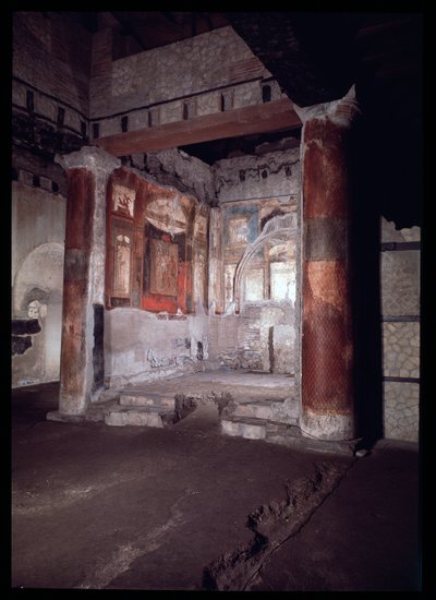 Altar des Tempels (Kollegium) der Augustales, 5. Jahrhundert v. Chr. - 1. Jahrhundert n. Chr. von Roman Roman