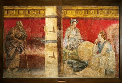 Die königliche Familie von Makedonien und ein Philosoph von Roman Roman