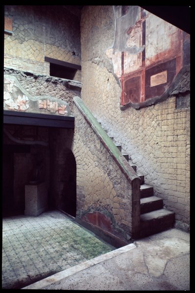 Ansicht der Casa del Bel Cortile, 5. Jahrhundert v. Chr. - 1. Jahrhundert n. Chr. von Roman Roman
