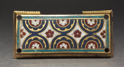 Plakette, wahrscheinlich von einem Reliquienschrein, ca. 1180-1190 von Romanesque