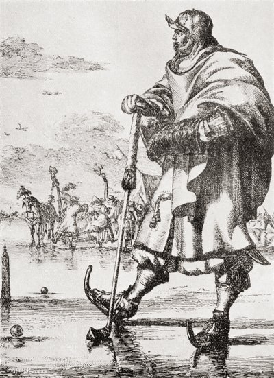 Ein Golf-Riese, aus 