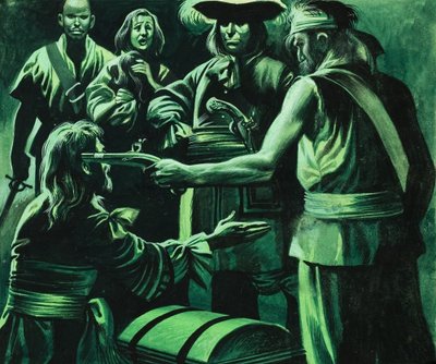 Sir Henry Morgan und die Schatztruhe von Ron Embleton