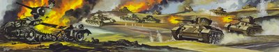 Die Schlacht von El Alamein von Ron Embleton