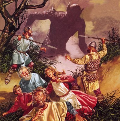 Die Legende von Beowulf: Grendel - Terror aus den Sümpfen von Ron Embleton