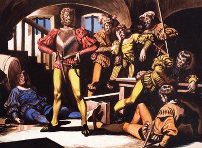 Der Mann, der zu sehr liebte (Othello) von Ron Embleton