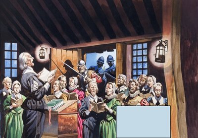 Die Pilgerväter von Ron Embleton