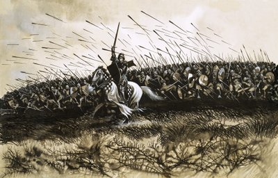Unbekannte Schlacht (Agincourt?) von Ron Embleton