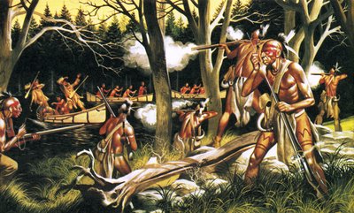 Als der Rote Mann ritt: Die Huronen von Ron Embleton