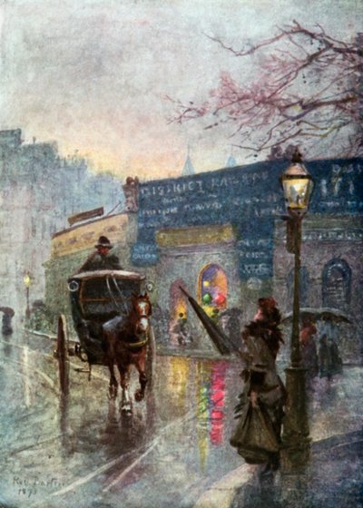 Bahnhof South Kensington von Rose Maynard Barton