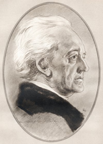 Johann Wolfgang von Goethe, aus Living Biographies of Famous Men von Ross Gordon