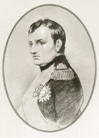 Napoleon Bonaparte, aus Living Biographies of Famous Rulers von Ross Gordon