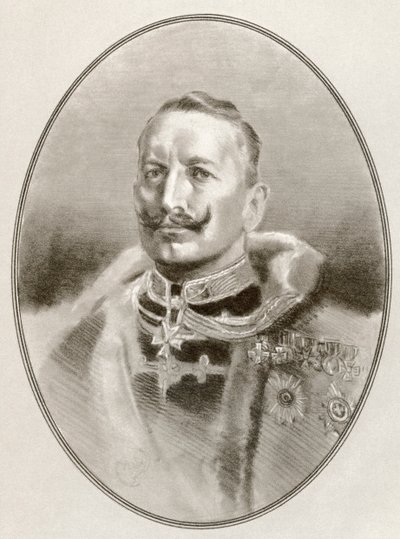 Wilhelm II, aus Living Biographies of Famous Rulers von Ross Gordon