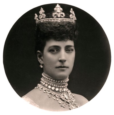 Königin Alexandra 1844-1925, Gemahlin von König Edward VII, spätes 19. Jahrhundert von Rotary Photo