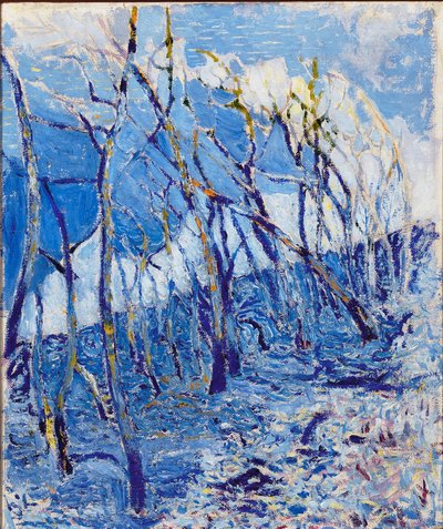Landschaft oder Kastanienwald, ca. 1918-21 von Rubaldo Merello