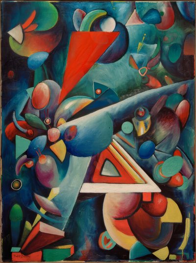 Komposition XIV von Rudolf Bauer