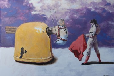 Matador und Gelber Stier von Rudolf Kosow