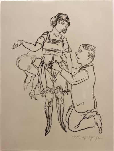 Bräutigam (Anbetung) von Rudolf Schlichter