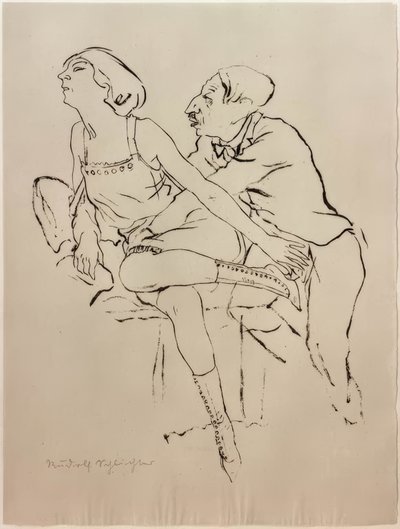 Der Verführer (Liebesunterhaltung) von Rudolf Schlichter