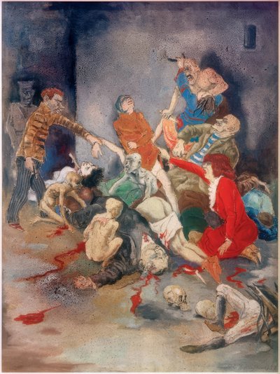 Massenmord von Rudolf Schlichter