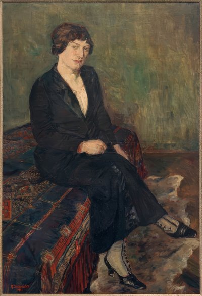 Schwester des Künstlers von Rudolf Schlichter