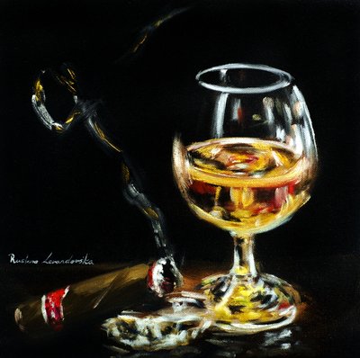 Ein Toast eines Gentlemans von Ruslana Levandovska