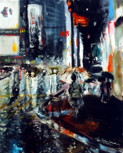 Stadtlichter I, 2020 von Ruslana Levandovska